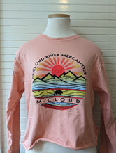 Load image into Gallery viewer, Cropped Ringspun Long Sleeve Tee
