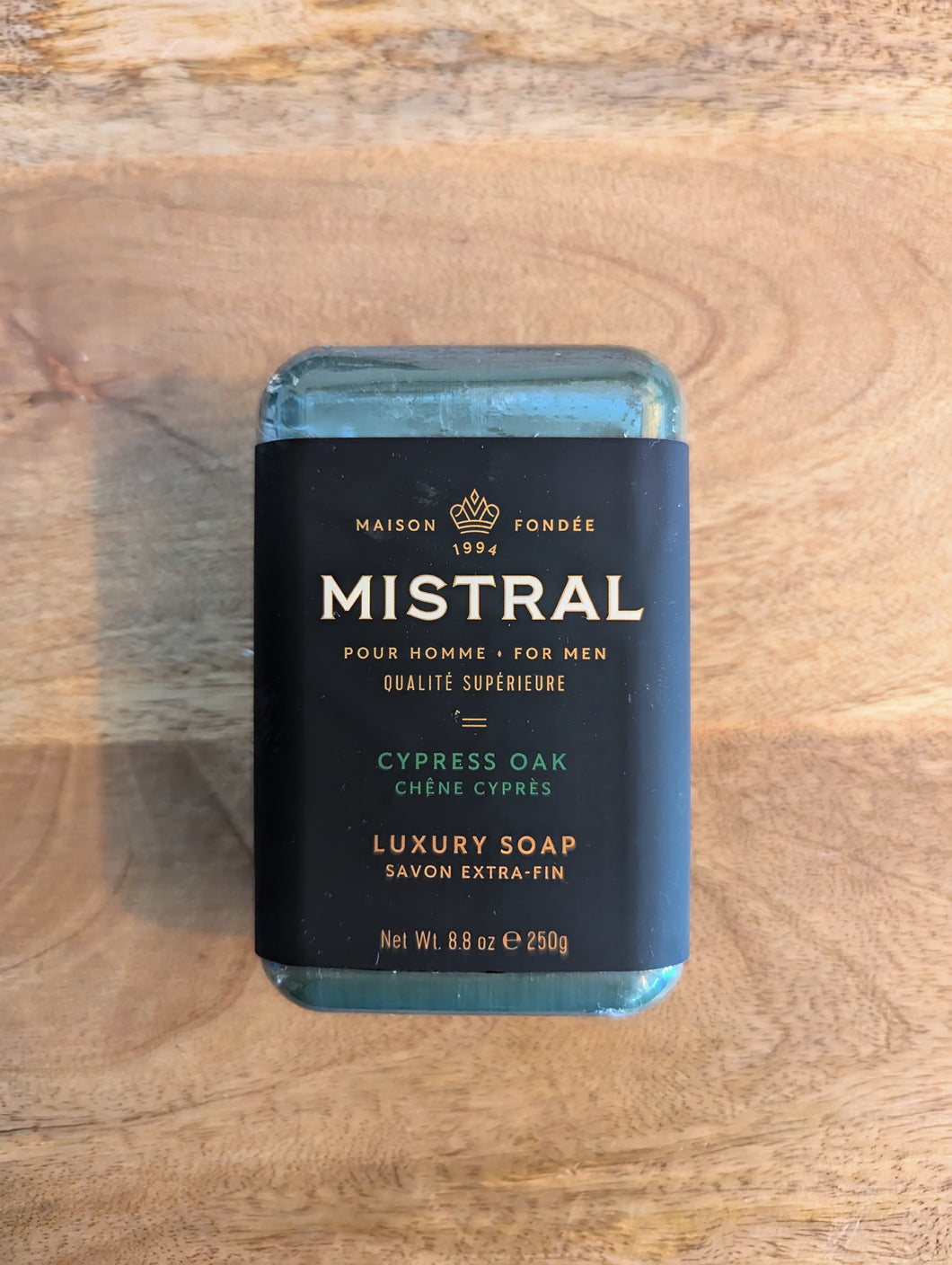 Cypress oak men's soap