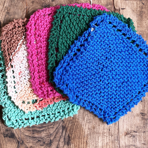 Wash Cloth - Hand-Made  One-of-a-Kind