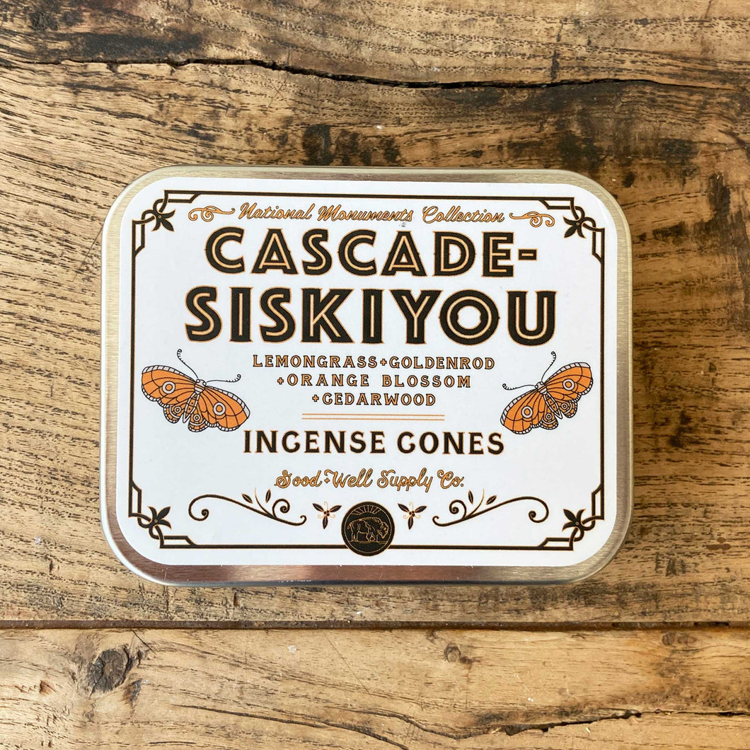 Cascade-Siskiyou Incense Cones