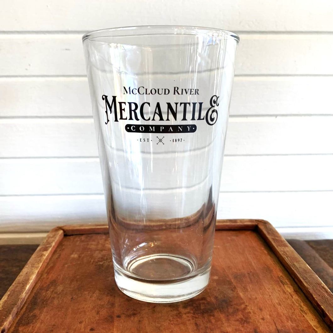 McCloud River Mercantile Pint Glass